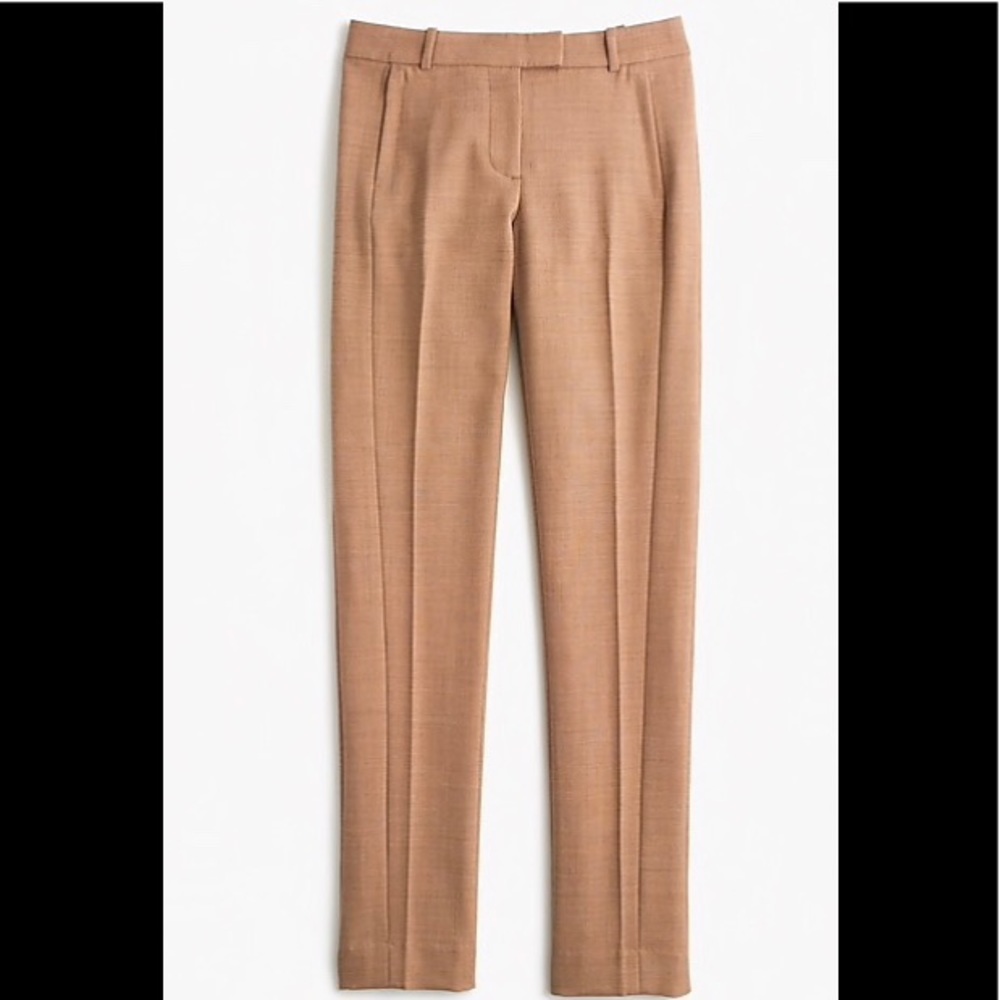 J. Crew Maddie Full Length Wool Blend Trouser Pant - Size 0